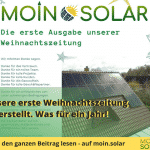 weihnachtszeitung photovoltaik Oldenburg