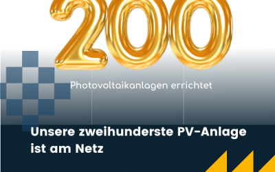 Der nächste Meilenstein: 200 Photovoltaik-Anlagen im Ammerland, Friesland und Oldenburg installiert
